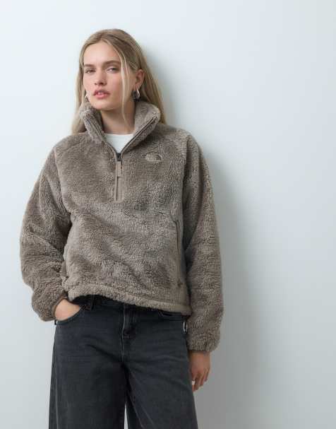 The North Face Osito Evolve 1/2 zip jacket in khaki - view 1