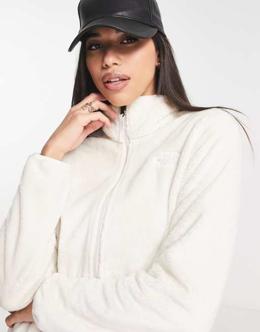 The North Face Osito sherpa cropped fleece in white Exclusive at ASOS