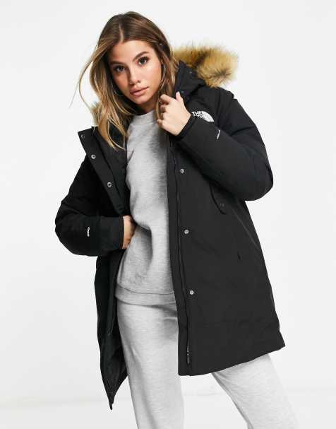 The North Face Outer parka jacket in black