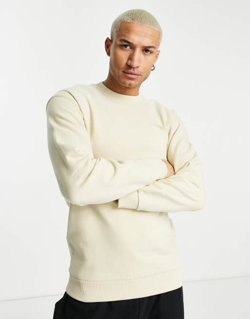 The North Face – Oversize-Sweatshirt in Beige | ASOS