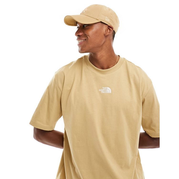 The North Face oversized dropped shoulder t-shirt in khaki | ASOS