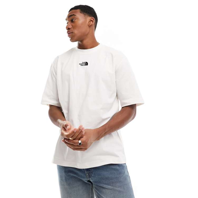 The North Face oversized dropped shoulder T-shirt in white