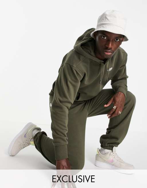 North face store khaki tracksuit