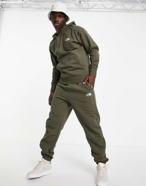 North face store green joggers