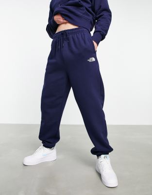 navy north face joggers