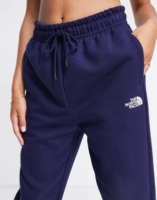 navy north face joggers