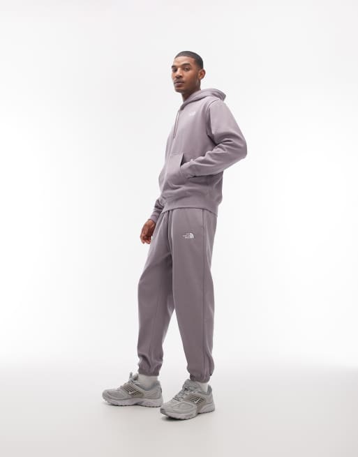 The North Face Oversized Essential logo hoodie in grey, 2 of 5