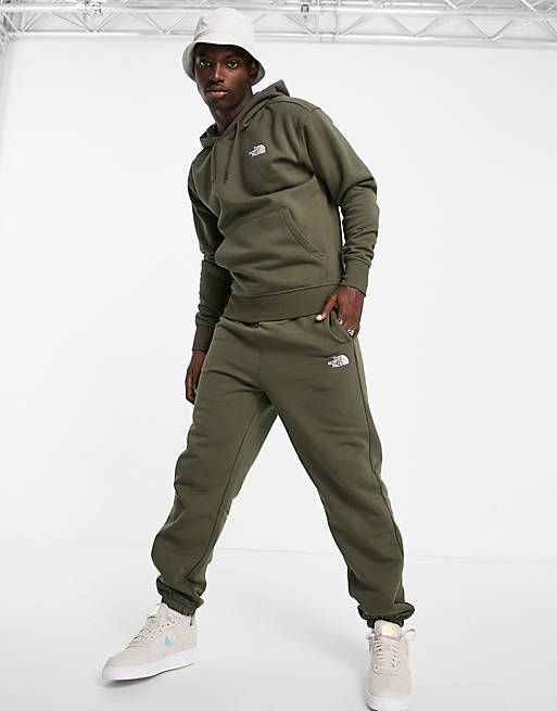 pipe adjective puppet The North Face Oversized Essential sweatpants in khaki - Exclusive to ASOS  | ASOS