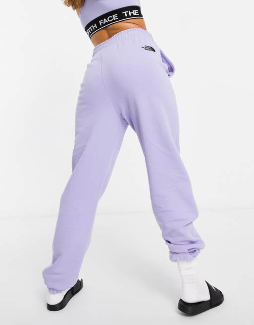 The North Face Girls Large Logo Leggings, Sweet Lavender - McElhinneys