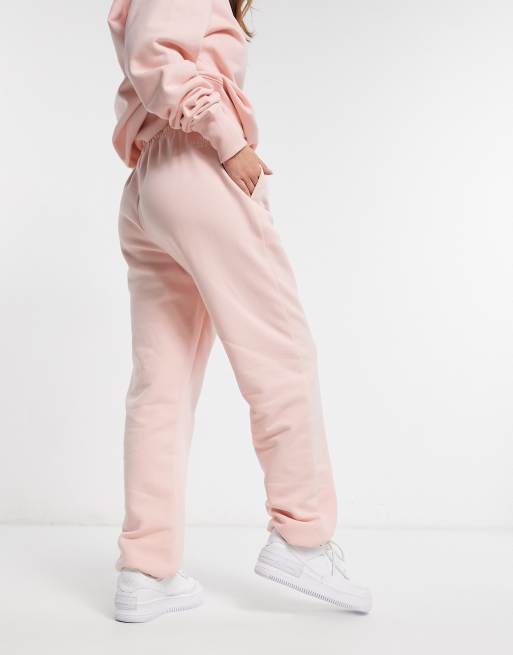 Pink north cheap face tracksuit