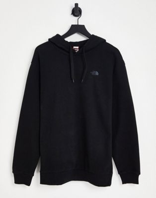 The North Face Oversized hoodie in black