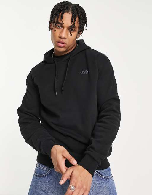 The north face online hoodie zwart