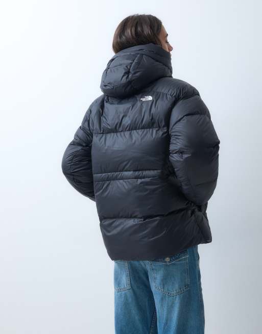 The North Face Oversized Puffer jacket in black, 5 of 5
