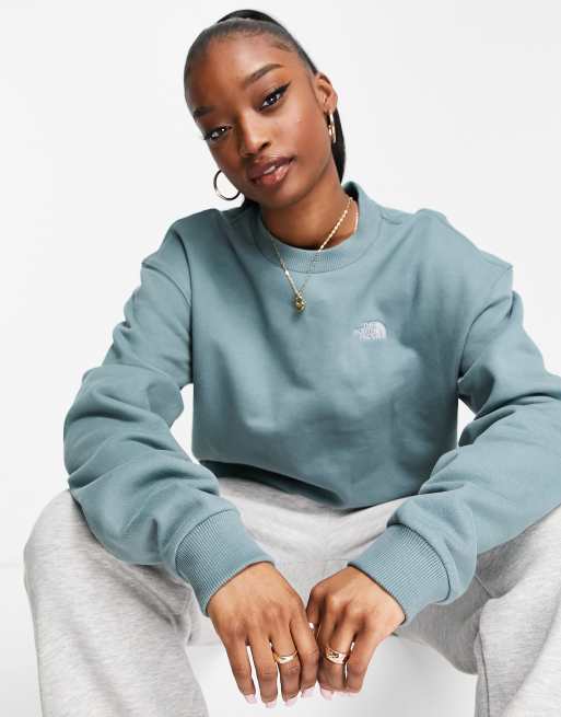 North face outlet sweatshirt blue