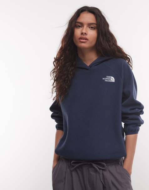 The North Face Oxara fleece met capuchon in marineblauw - view 1