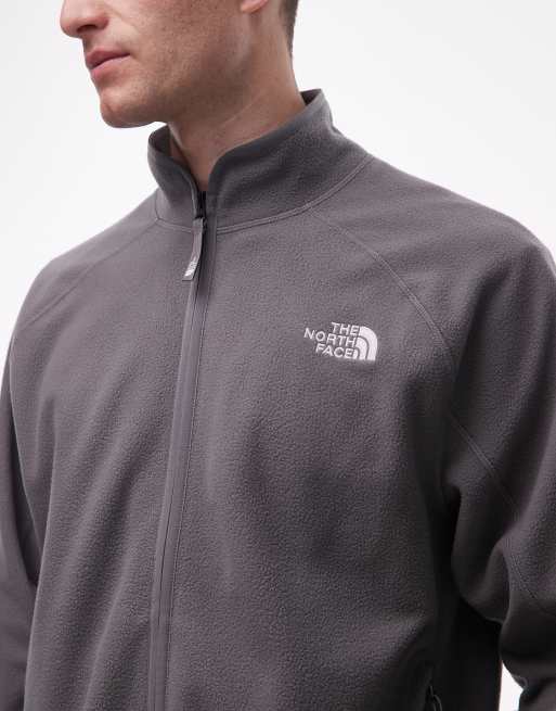 The North Face - Oxara - Fleece met rits in lichtgrijs, 5 van 5