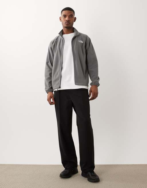 The North Face – Oxara – Fleece-Oberteil in Grau mit durchgehendem Reißverschluss, 3 von 5