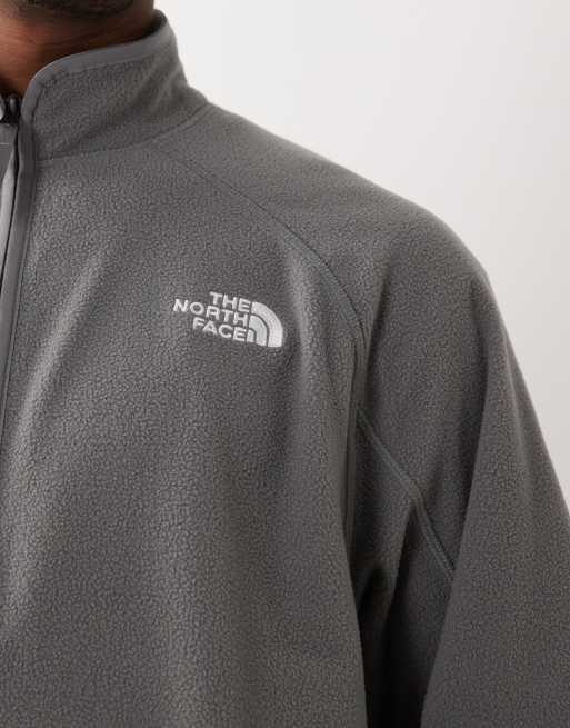 The North Face – Oxara – Fleece-Oberteil in Grau mit durchgehendem Reißverschluss, 5 von 5