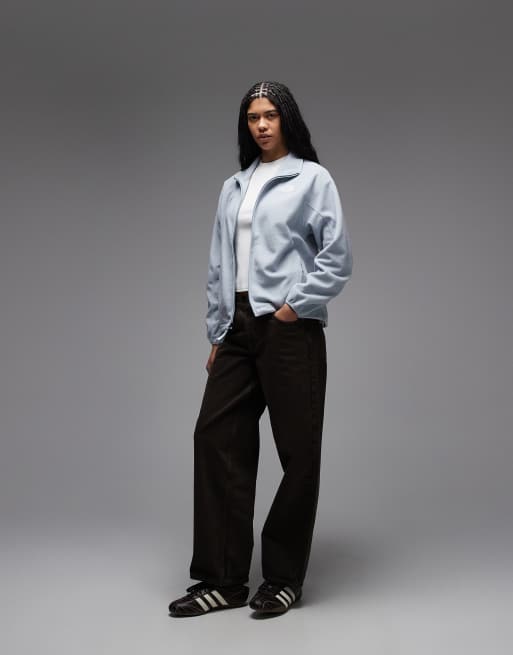 The North Face – Oxara – Fleece-Oberteil in Grau mit durchgehendem Reißverschluss, 2 von 4