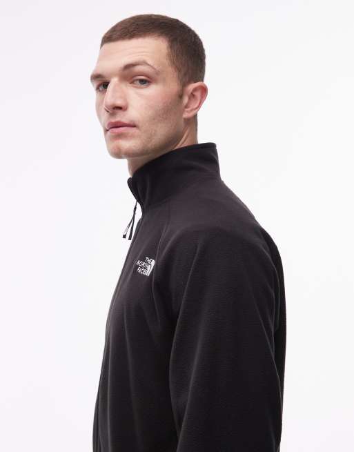 The North Face – Oxara – Fleecejacke in Schwarz mit durchgehendem Reißverschluss, 4 von 5
