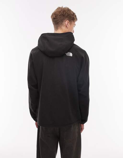 The North Face - Oxara - Pile nero con cappuccio, 3 di 5