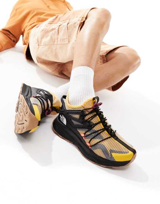 The North Face - Oxeye Tech Mid Trail - Gule og sorte vandresneakers