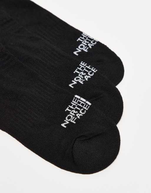 The North Face - Pakke med 3 par sorte sokker til sneakers, 2 af 3