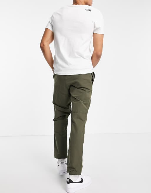 The North Face Pantalon tiss enfiler Vert ASOS