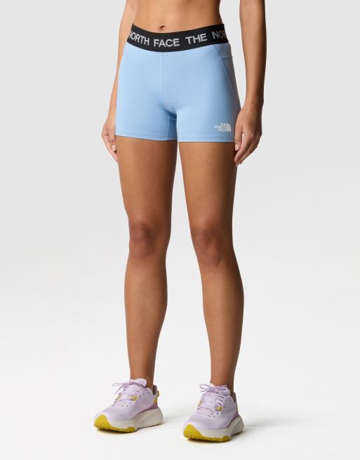 The North Face - Pantaloncini tecnici aderenti blu acciaio