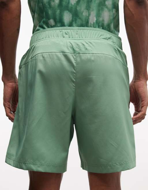 The North Face - Pantaloncini verde chiaro con logo 24/7, 5 di 5