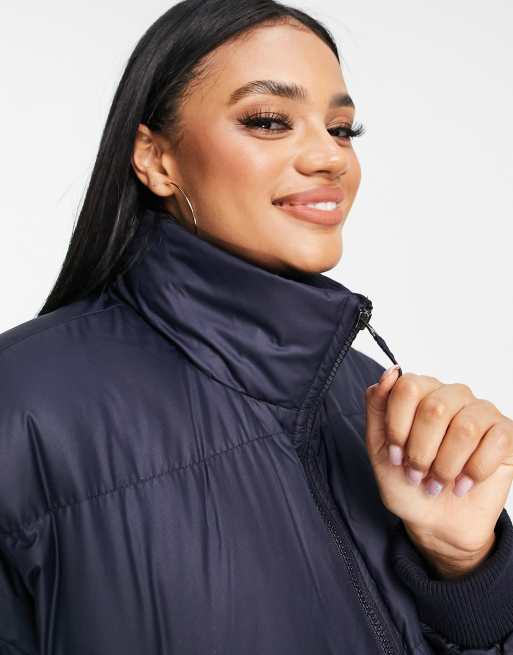 The North Face Parlata down jacket in navy, 4 of 4
