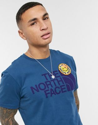 The North Face Patches t-shirt in blue