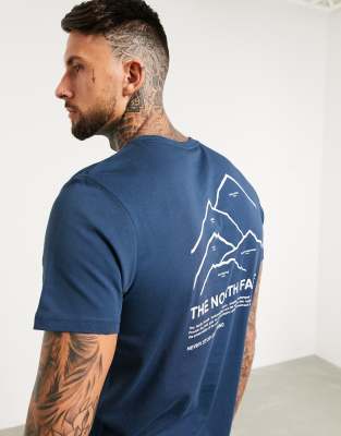 north face t shirt asos