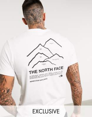 north face t shirt asos