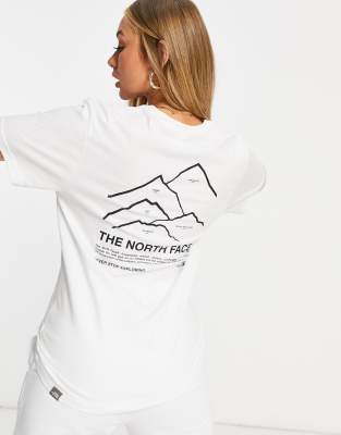 asos north face t shirt