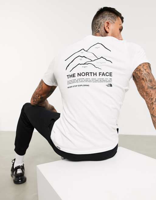 North face cheap t shirt asos