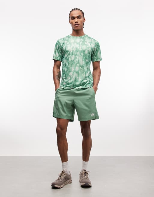 The North Face - Pentadome 24/7 - Grøn T-shirt med print og logo, 2 af 5