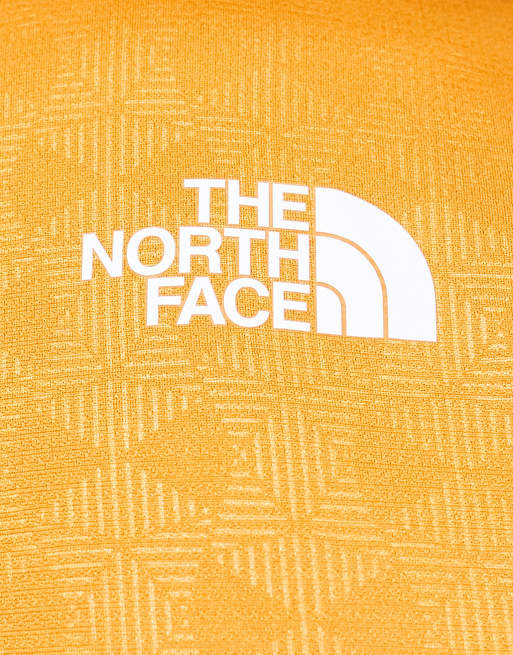The North Face – Pentadome 24/7 – T-Shirt in Orange mit Präge-Effekt und Logo, 5 von 5