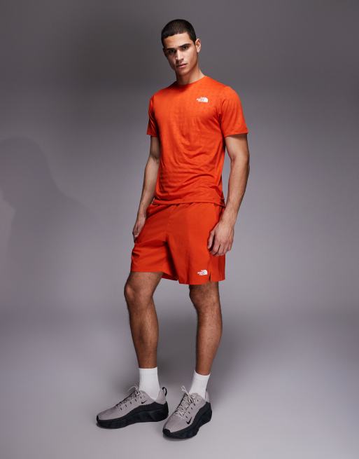 The North Face – Pentadome 24/7 – T-Shirt in Rot mit Präge-Effekt und Logo, 2 von 5