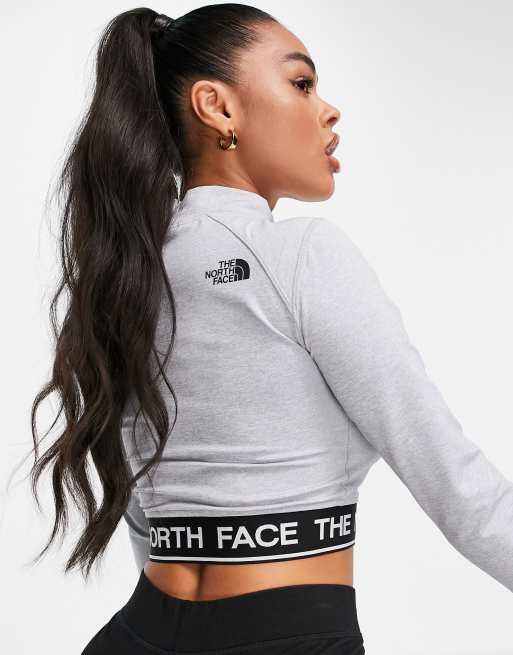 Crop top hot sale the north face