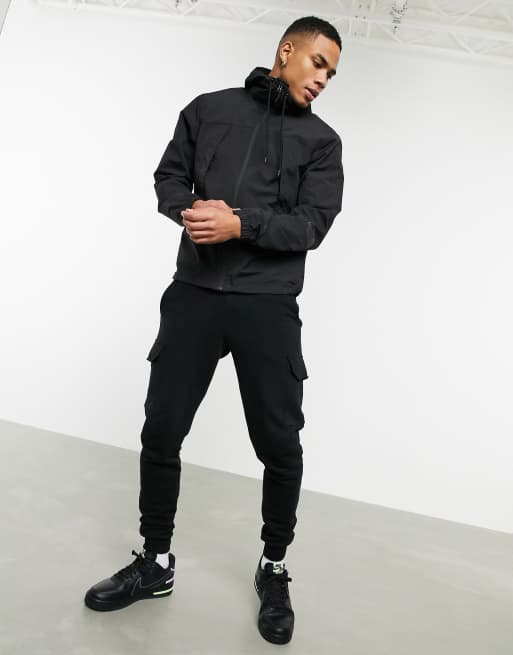 The North Face Peril Wind jacket in black ASOS