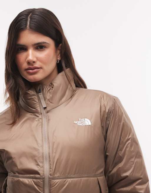 The North Face Pertex Explore full zip jacket in brown, 3 of 4