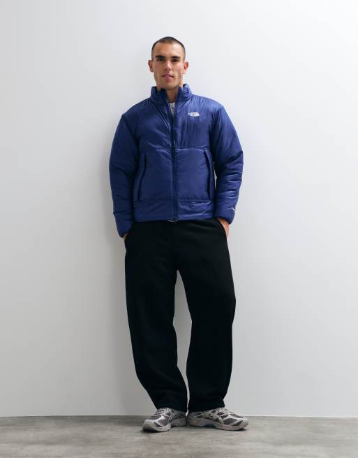 The North Face Pertex Explore jacket in navy, 3 of 5