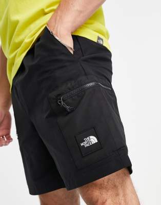 north face shorts yellow