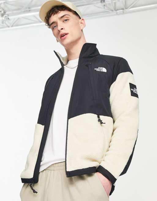 The North Face Phlego Denali fleece jacket in beige