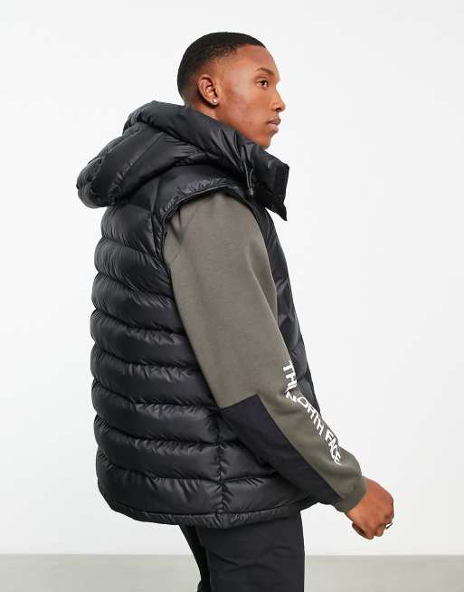 The North Face Phlego Himalayan synthetic vest in black ASOS