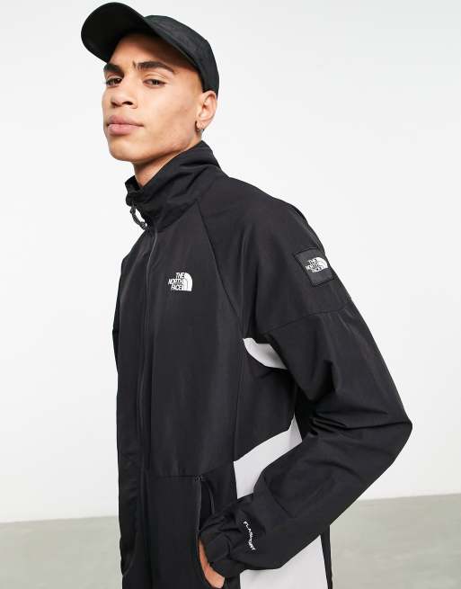 The North Face Phlego Track jacket in black/gray