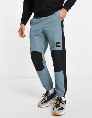 north face joggers blue