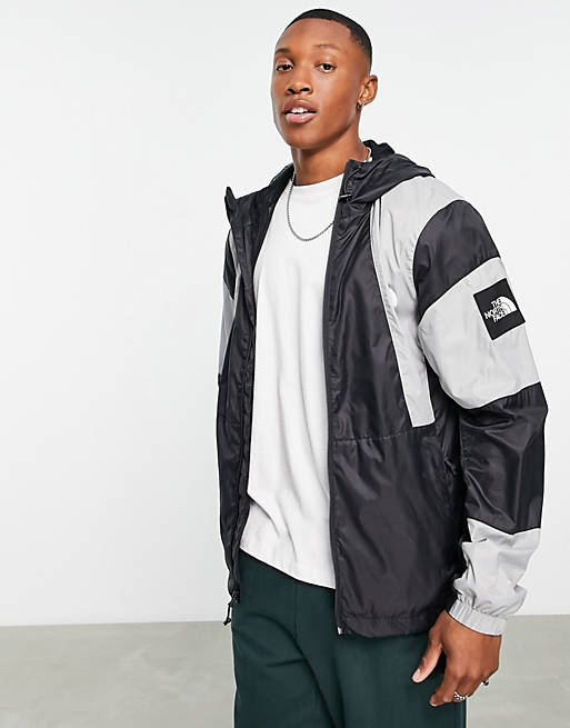 The North Face Phlego wind jacket in black/grey | ASOS