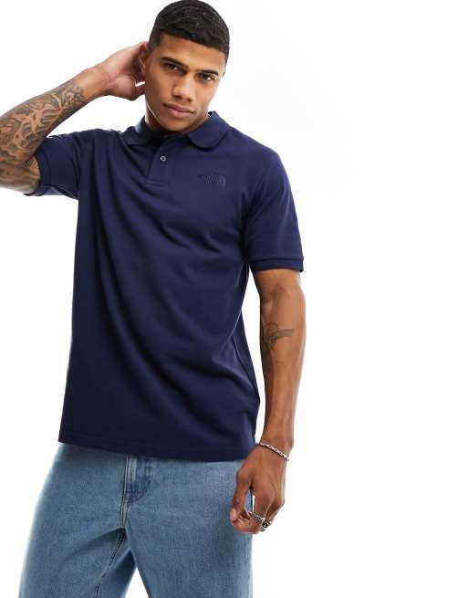 The north face men's polo deals shirts